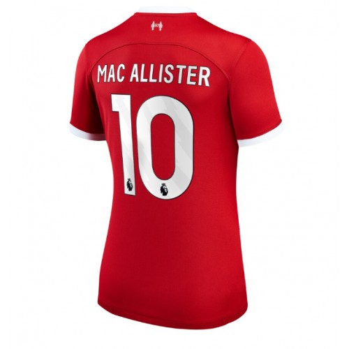 Liverpool Alexis Mac Allister #10 Domaci Dres za Ženska 2023-24 Kratak Rukav